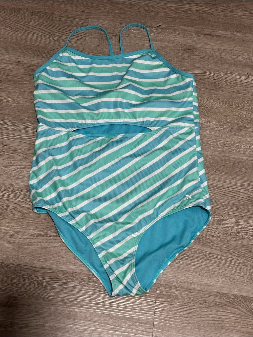 Hurley Aqua One-Piece Swimsuit